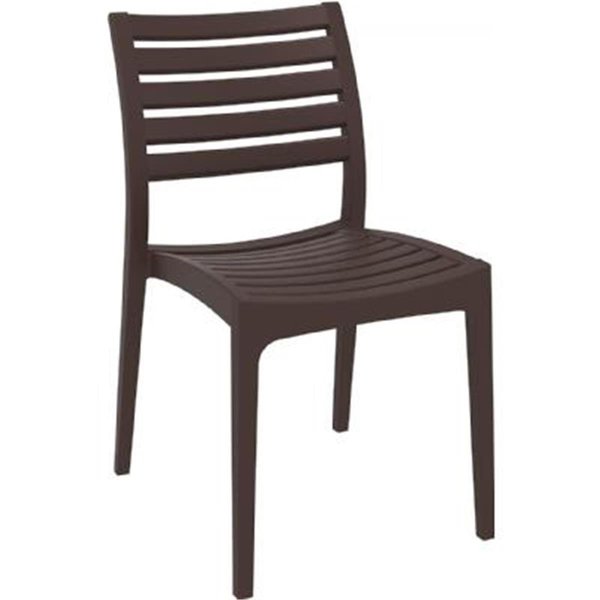 Fine-Line Ares Outdoor Dining Chair Brown - set of 2 FI2545618